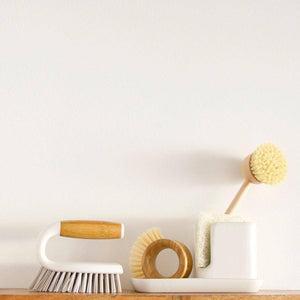 White Stash Modular Ceramic Sink Caddy