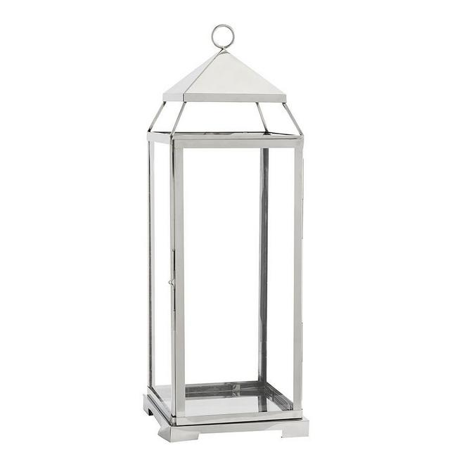 Malta Lantern, Polished Nickel, Large