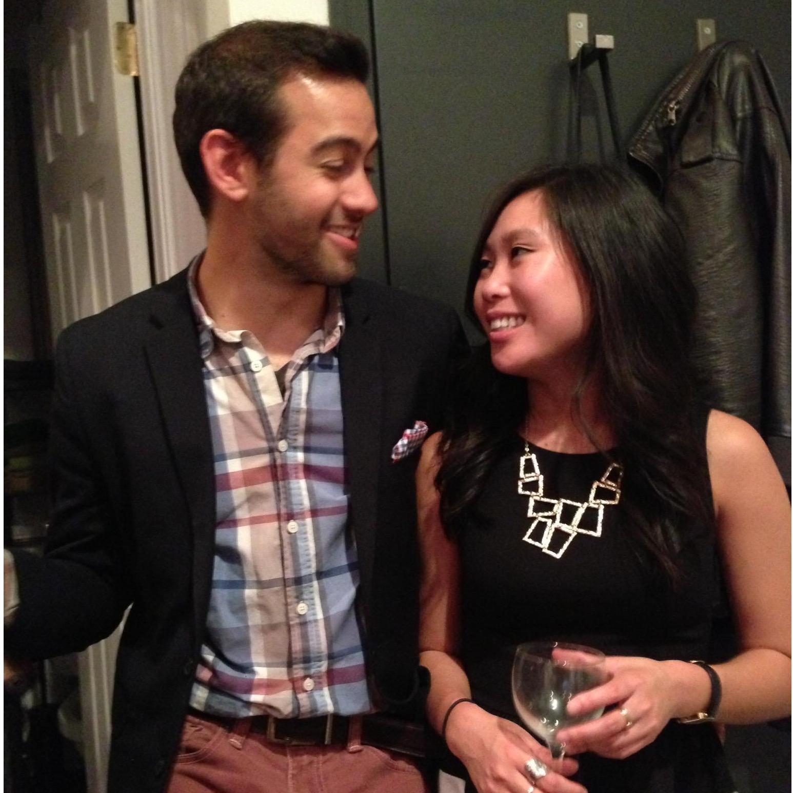 The first-ever photo of us!