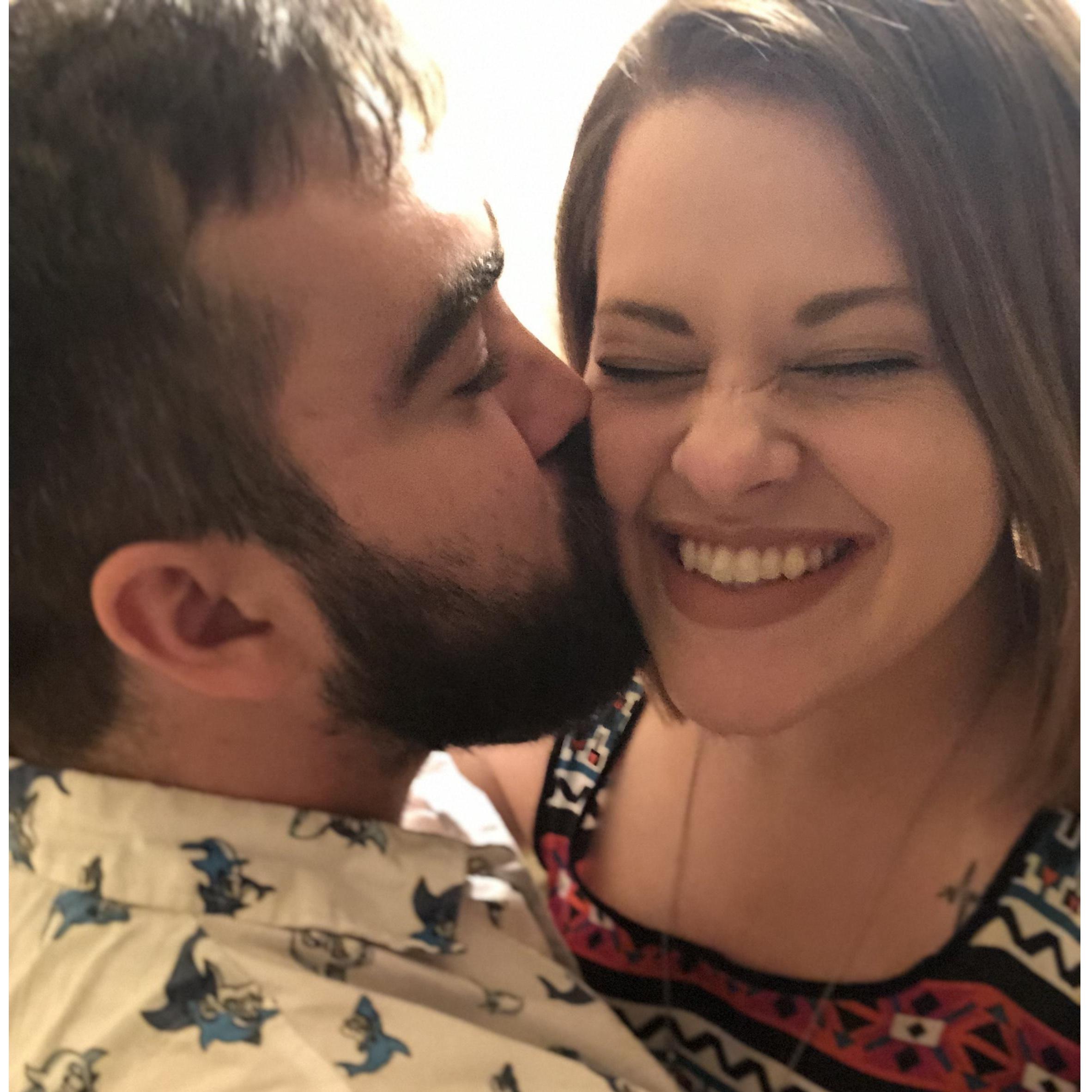 Our first time celebrating Matt's birthday together