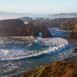 Mendocino coast