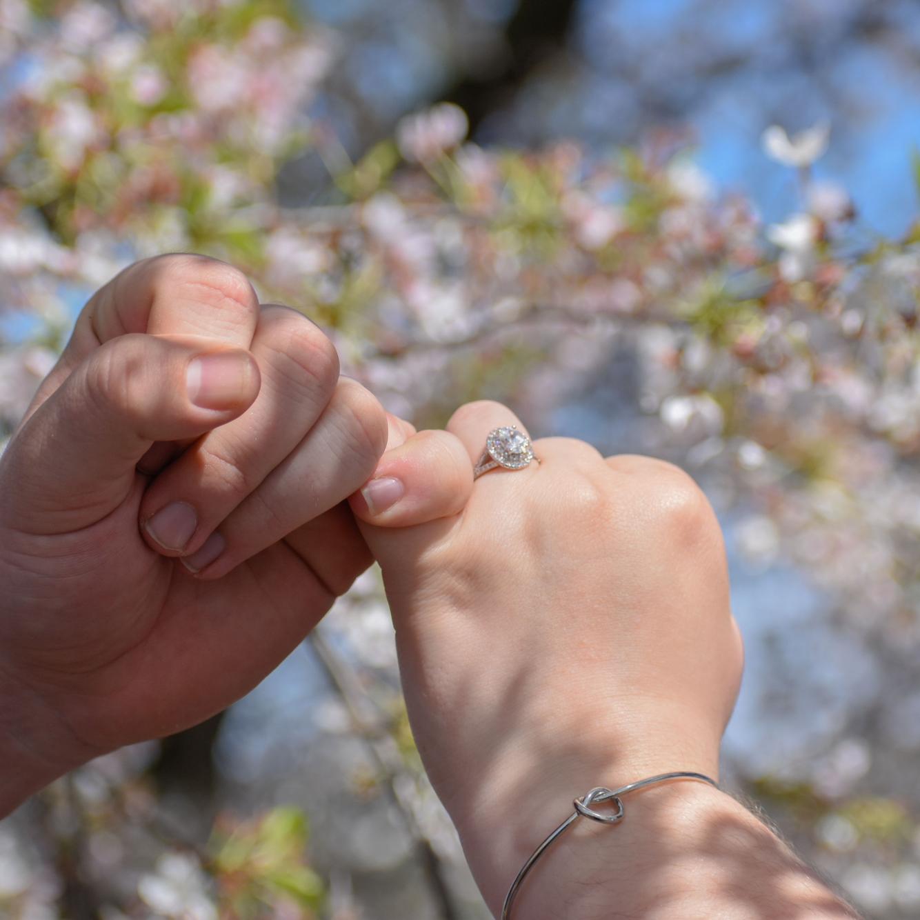 Our agreed upon favorite photo from our engagement shoot; you might recognize it from our save the dates! Shout out to groomsmen GC for an amazing photo shoot! 📸