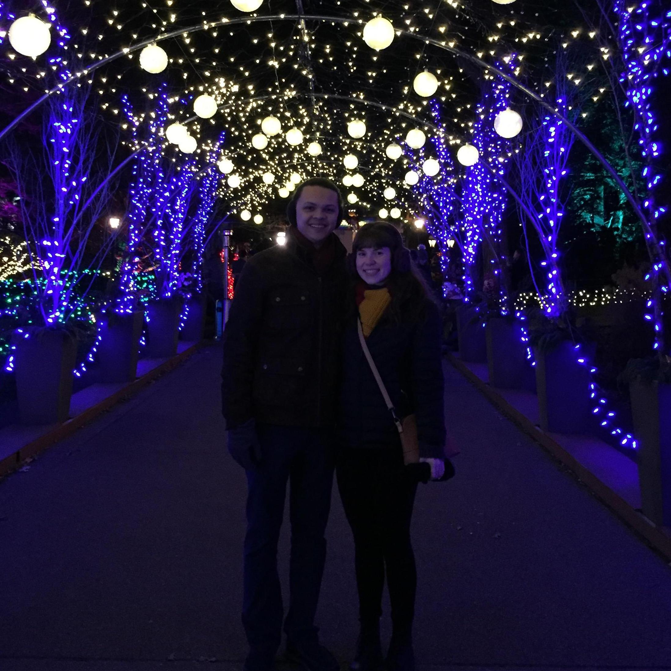 We went to Phipp's Conservatory for Amy's birthday!