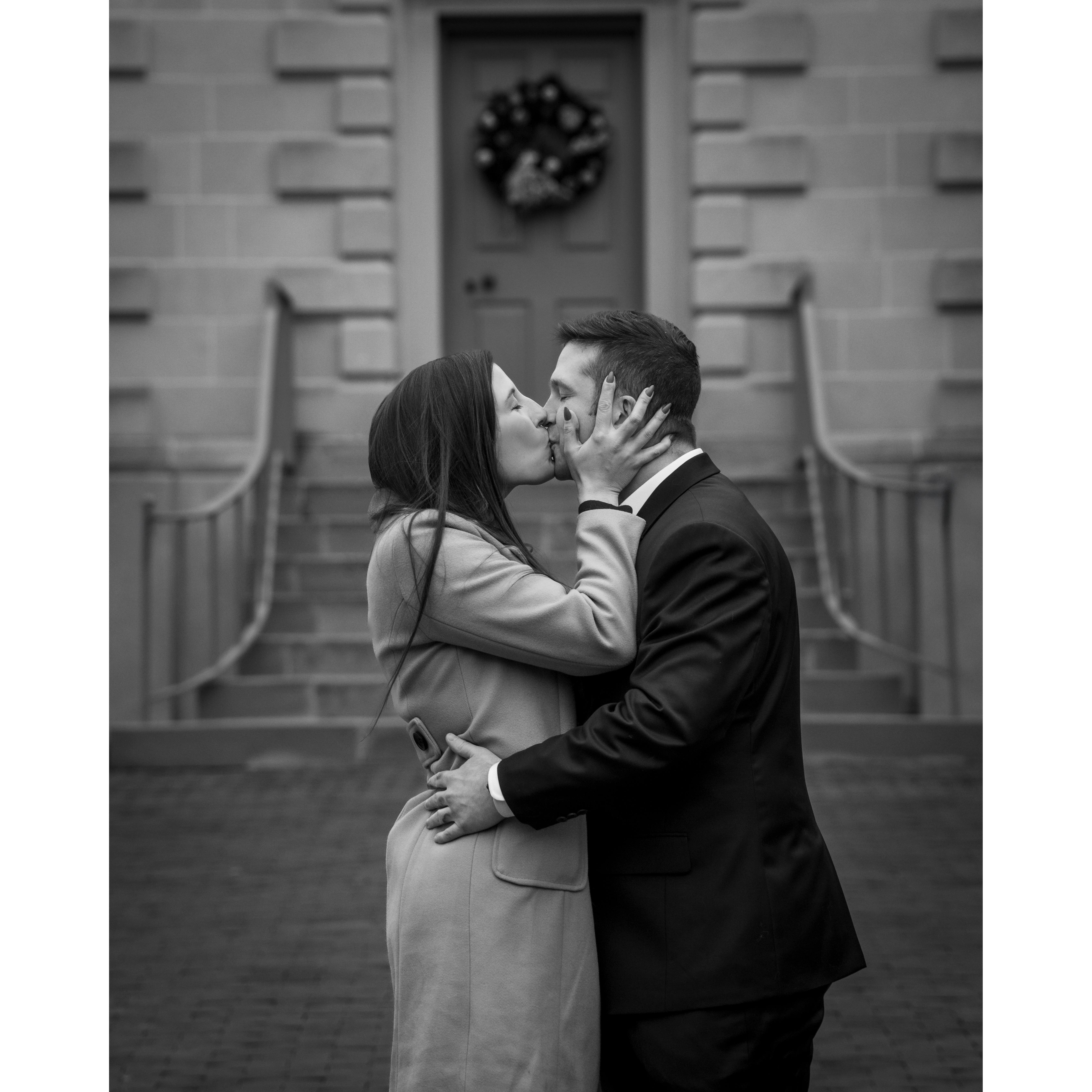 Right after Jackie said Yes! and Joey promised to buy her a Highland Cow
