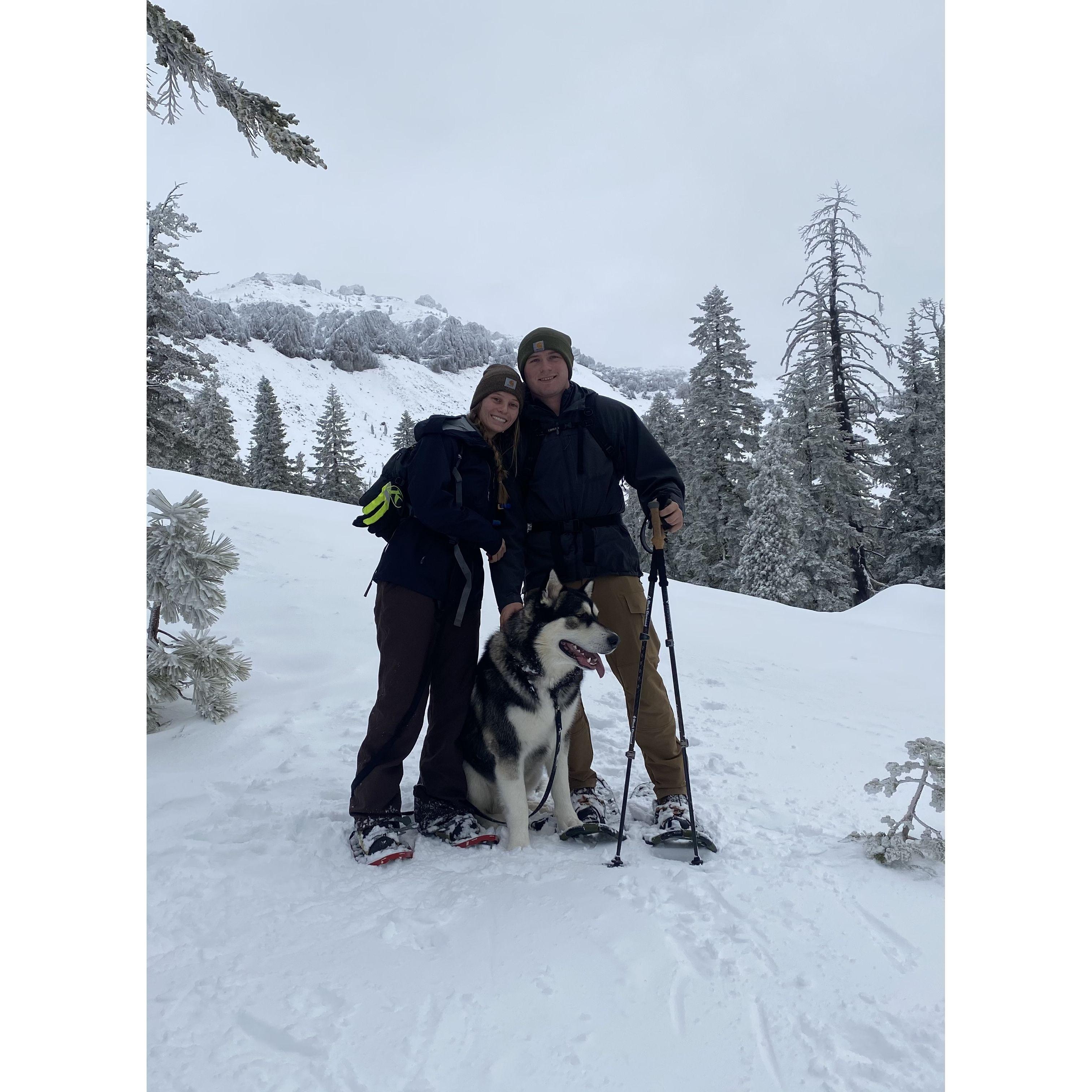Snowshoeing!
