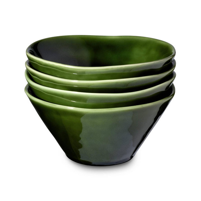 Certified International 22oz Ice Cream Bowls Verde