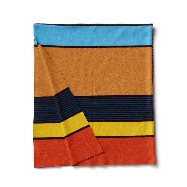 Kelly Lambswool Throw in Allsorts