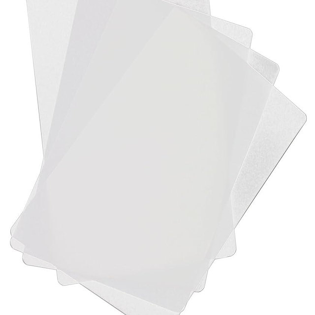 Cut N' Funnel Food Service Grade Flexible Plastic Cutting Mat 4 Pack Made in the USA 18" x 12" BPA Free Dishwasher Safe