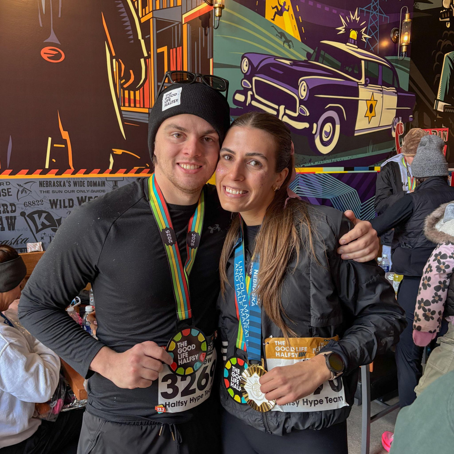 Running the same race we got engaged at last year