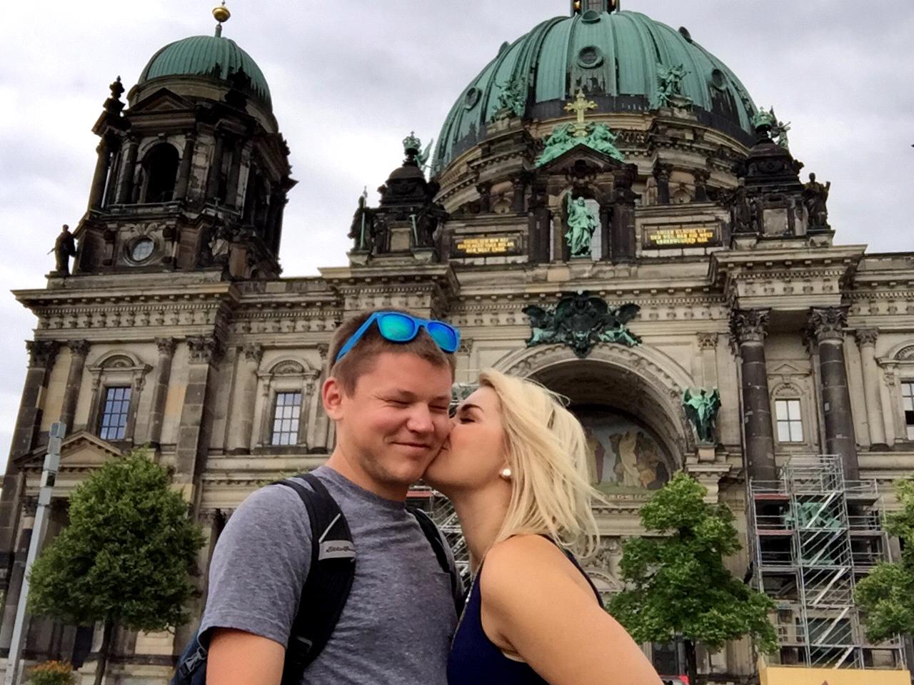 We celebrated our 3rd anniversary in Germany which is where we will be celebrating our honeymoon! We are so excited to go to Oktoberfest!