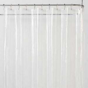 6 Gauge Peva Shower Liner Clear 71"x71" - Made By Design™