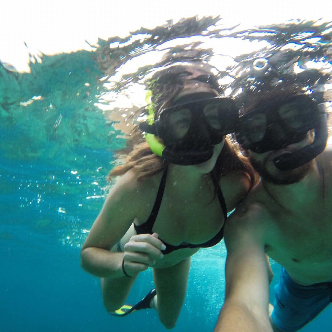 Snorkeling with the GoPro in the British Virgin Islands in May of 2016