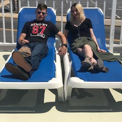 My family took this picture of us down the shore, at Point Pleasant, New Jersey