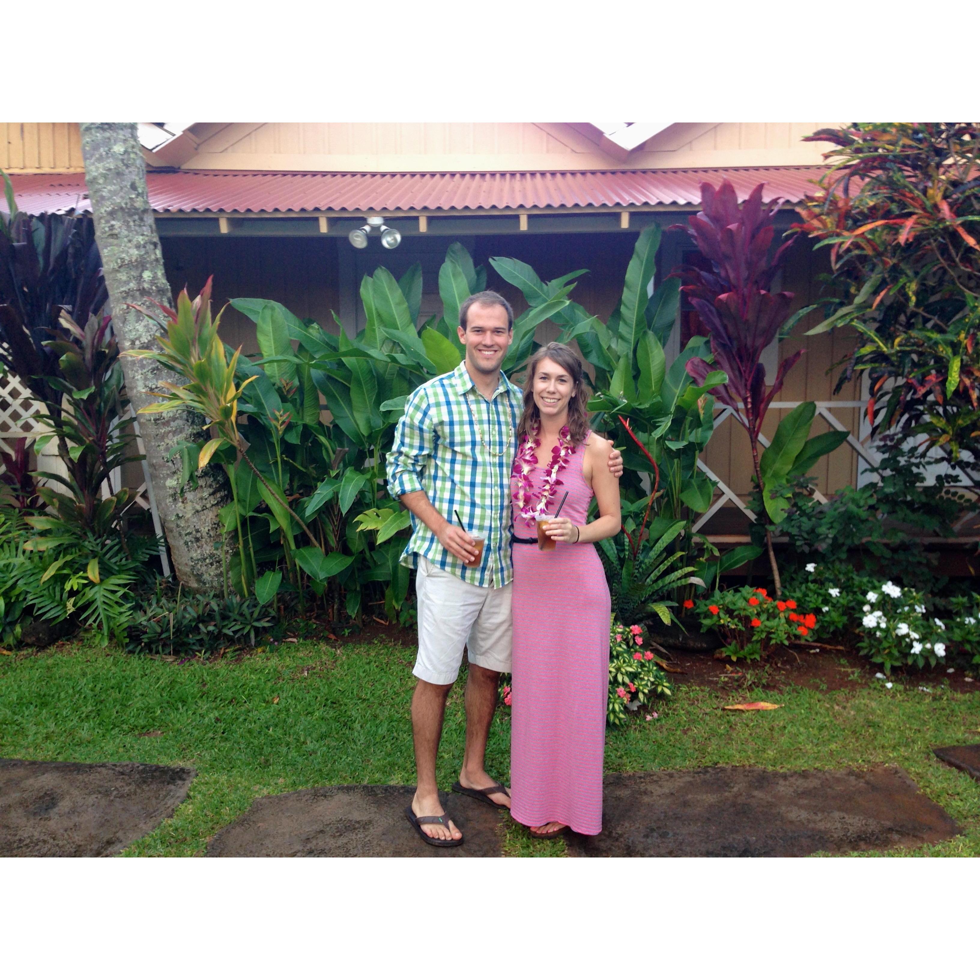 Christmas luau, 2015