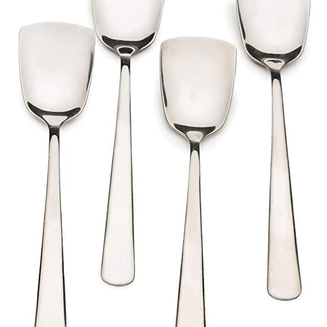 RSVP Endurance Stainless Steel Ice Cream Spoons, Set of 4