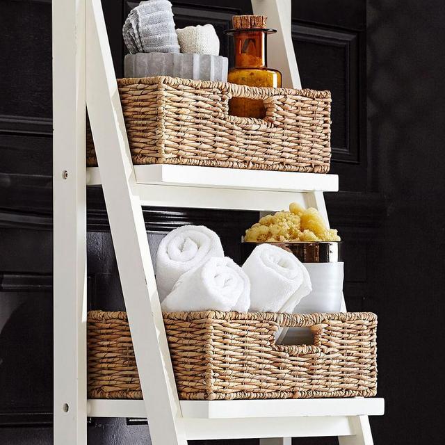 Ainsley Bath Ladder Storage Baskets, Set of 4