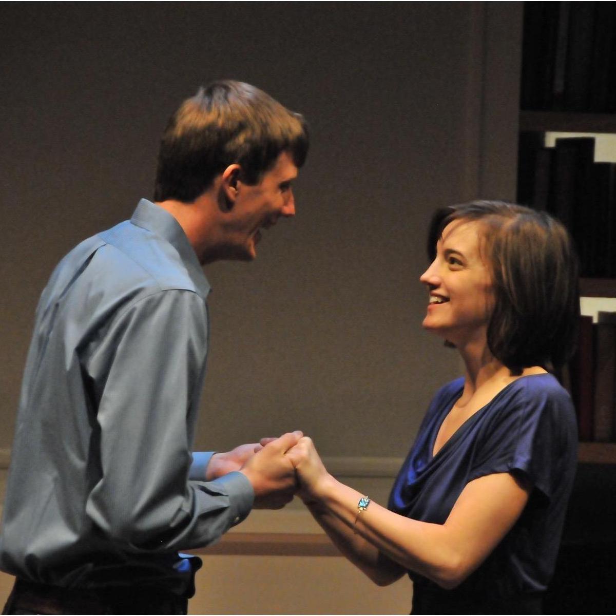 We acted opposite of each other a few times in college. This is from a scene we did for our senior showcase in NYC, 2010.