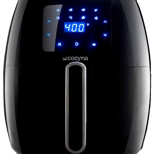 Air Fryer XL Touchscreen by Cozyna (5.7QT) with 8 Cooking Preset and airfryer cookbook (over 50 recipes)