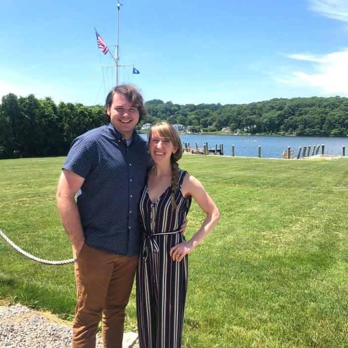 Right after their wedding tasting at Latitude 41 — they can't wait for you to experience the incredible menu!