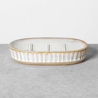 Soap Dish Reactive Glaze Sour Cream - Hearth & Hand™ with Magnolia