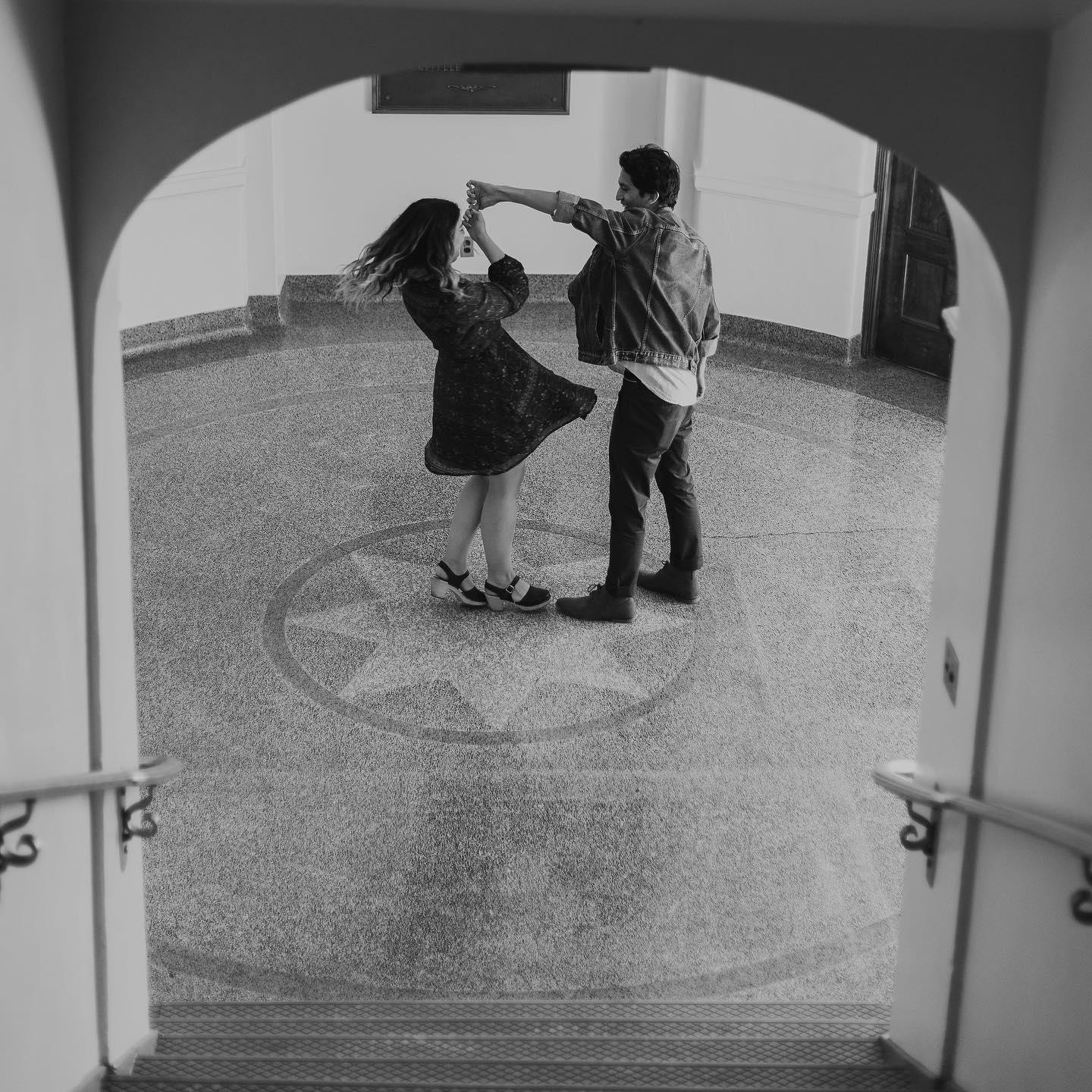Ruby LOVES to dance. Alex? Not as much but he will do anything to make her happy