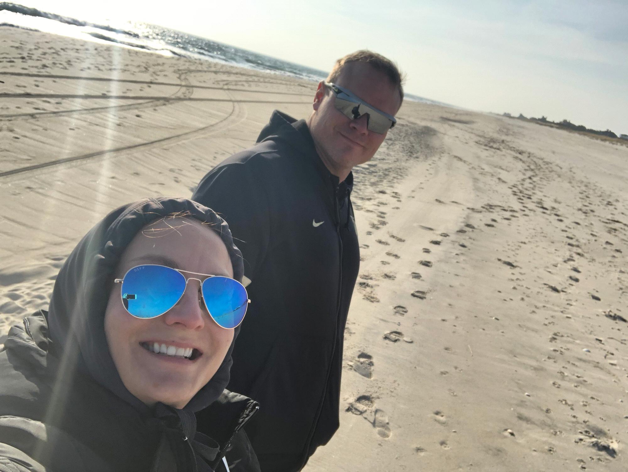 We love the beach! Even in December! ❤️☀️🌊