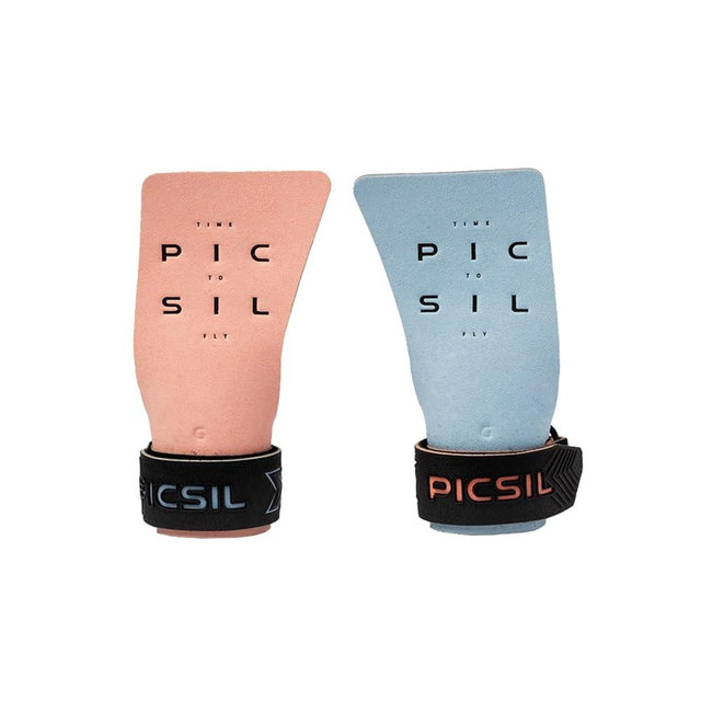 PICSIL Condor Grips, No Hole Leather Hand Grips, Increased Protection and Comfort, Hand Grips for Gymnastic, Cross Training, Pull ups, Weightlifting, Prevents Blisters and Tears