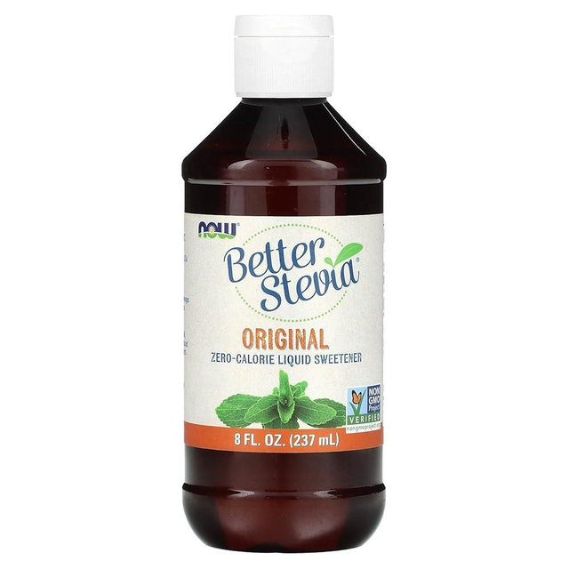 NOW Foods BetterStevia Liquid, Clear, 8 Fl Oz (P26582)
