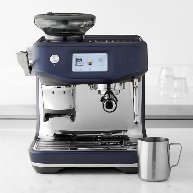 Breville Barista Touch Impress Espresso Machine, Damson Blue