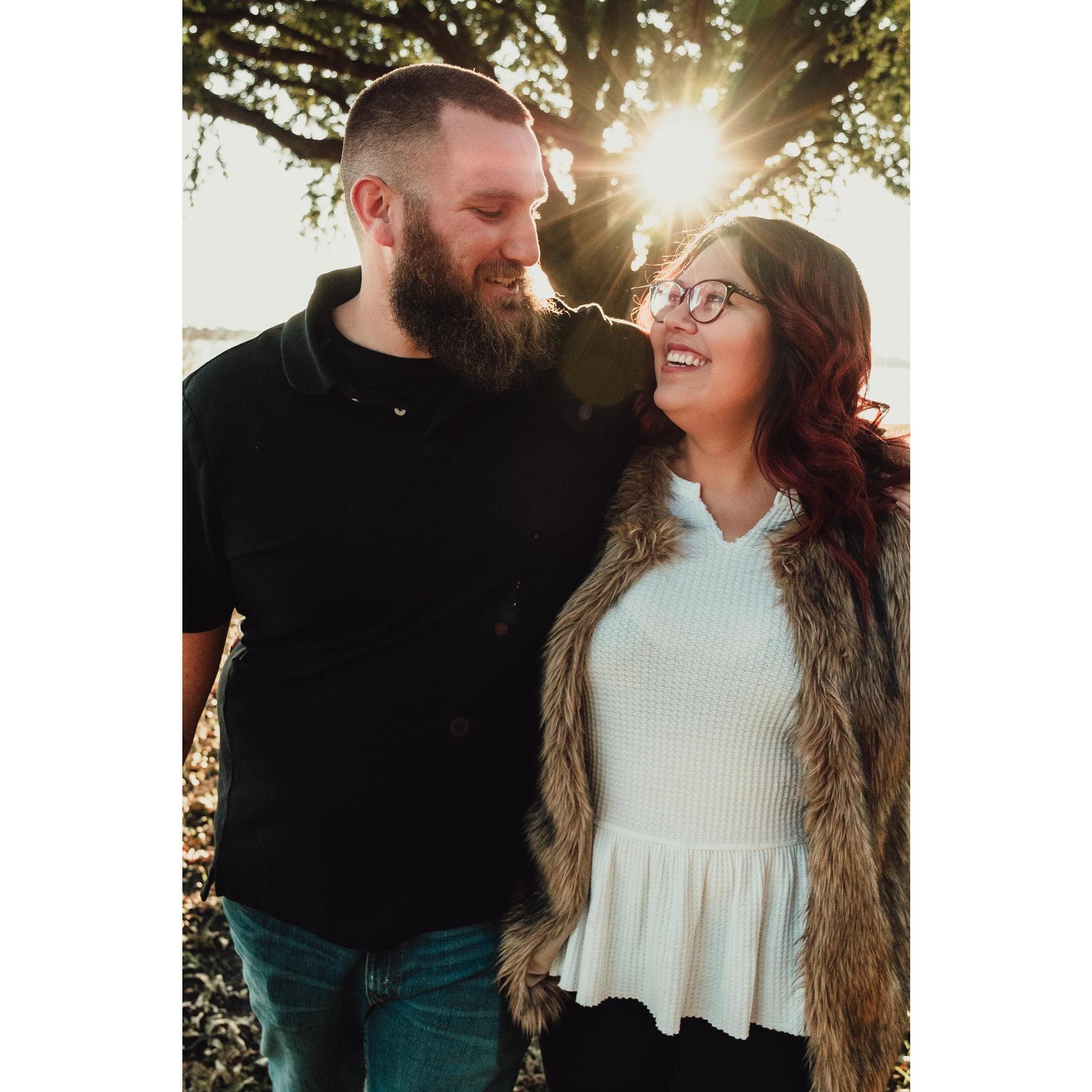 One of my favorite photos from our engagement photo shoot.