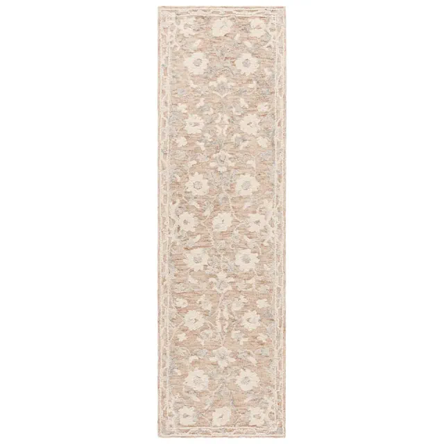 Marquee MRQ502 Hand Tufted Indoor Runner Rug - Rust/Blue - 2'3"x8' - Safavieh