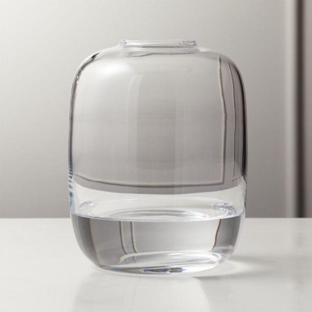 Dixon Clear Glass Vase