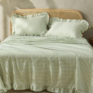 Queen Ruffle 4-Piece Sheet Set