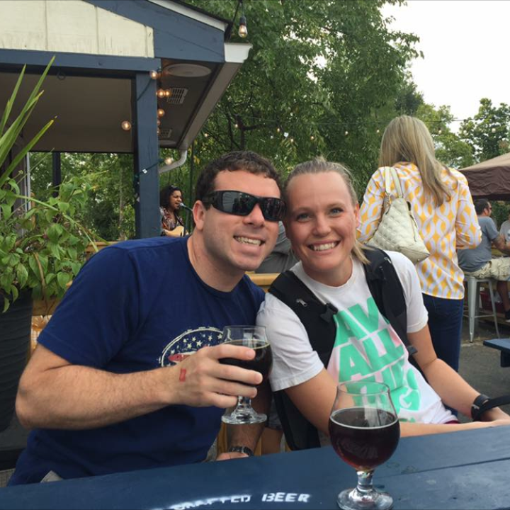 At one of our favorite breweries