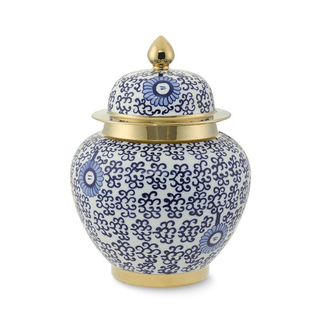Ginger Jar with Gold Detail, Small