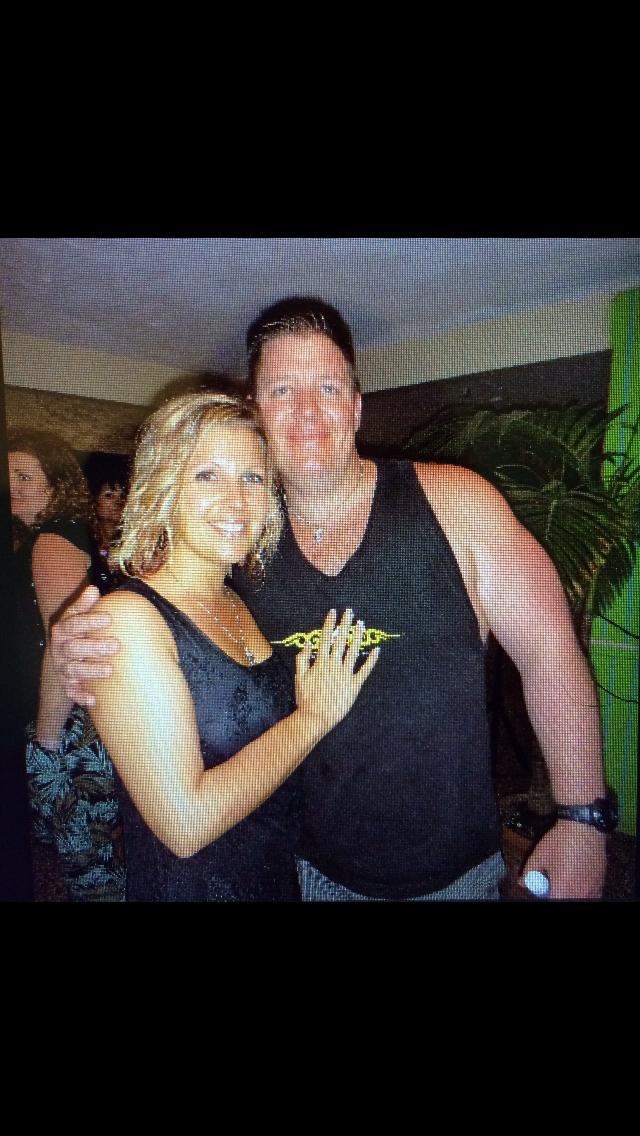 This is the first photo ever taken of us together the night after we met