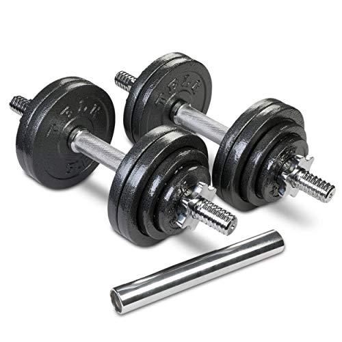 TELK Adjustable Dumbbells, 45, 65, 105 to 200 lbs