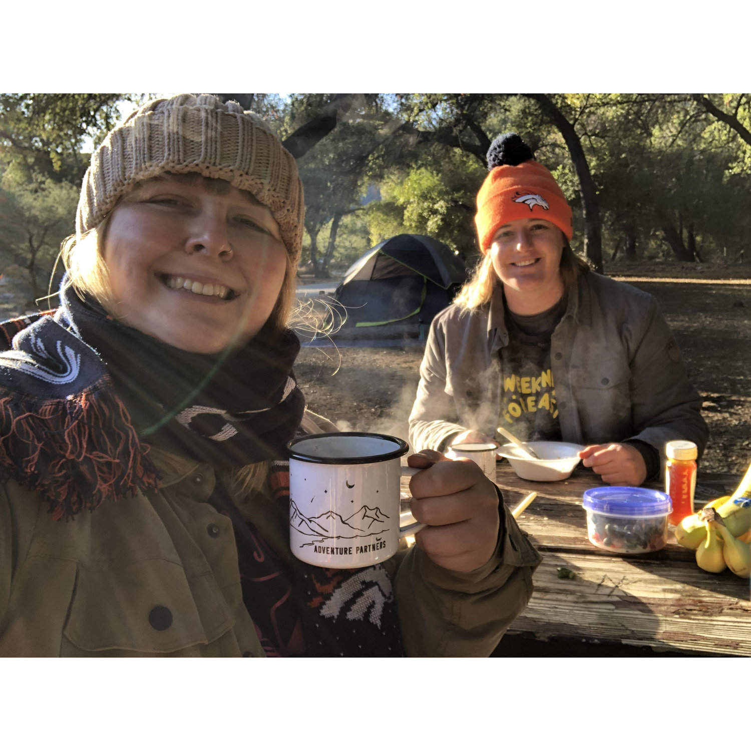 We have always bonded over our love for camping