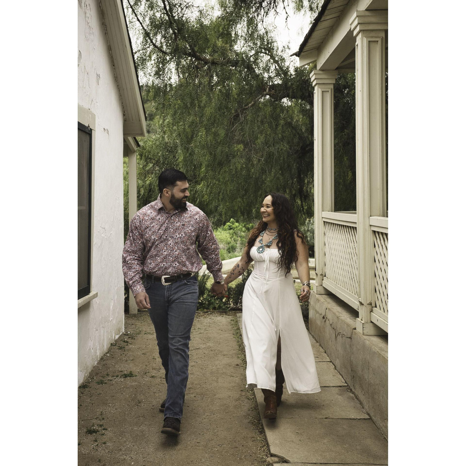 Engagement Photos at Old Town Rancho Penasquitos Ranch House