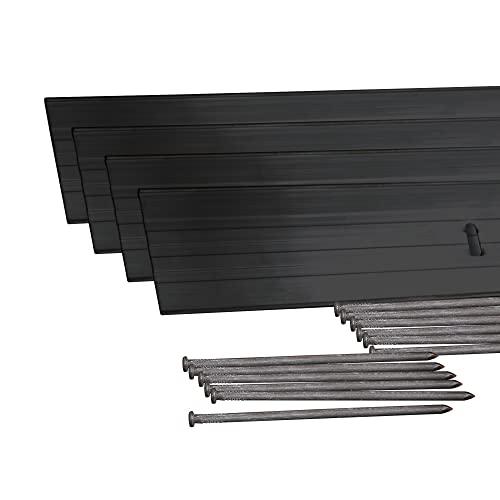 Dimex EasyFlex Aluminum Landscape Edging Project Kit, Will Not Rust Like Steel, Black (1806BK-24C)