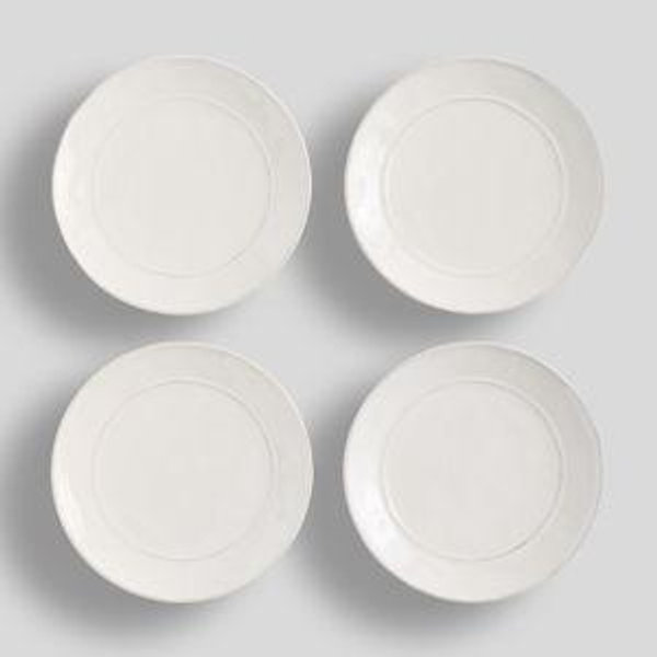 Cambria Handcrafted Stoneware Appetizer Plates - Set of 4