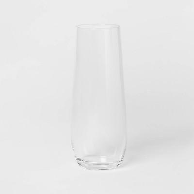 9oz 4pk Glass Stemless Champagne Glasses - Threshold™