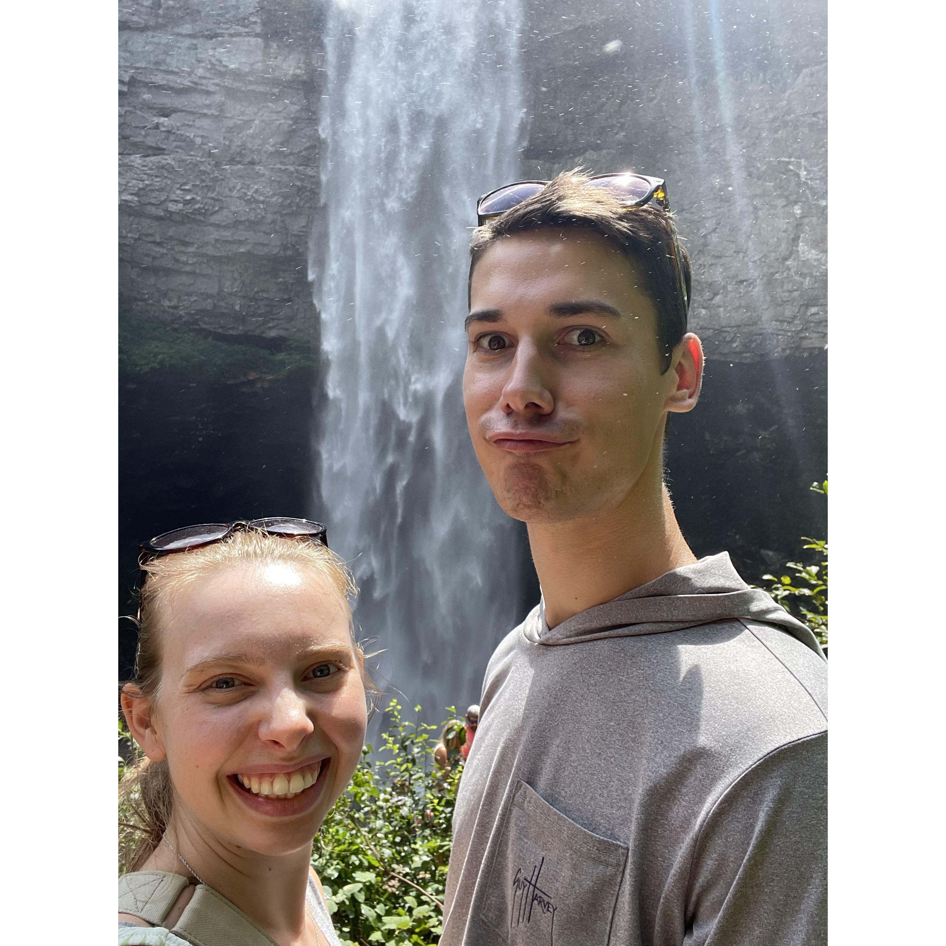 A weekend away at Fall Creek Falls and Ciel's first waterfall!