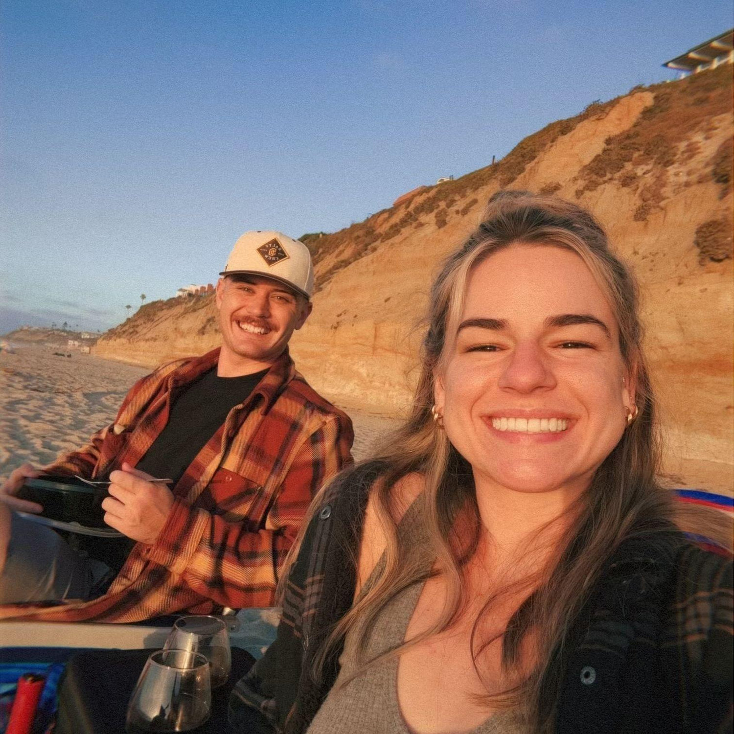 We love to have picnics by the beach when Austin lived in Vista