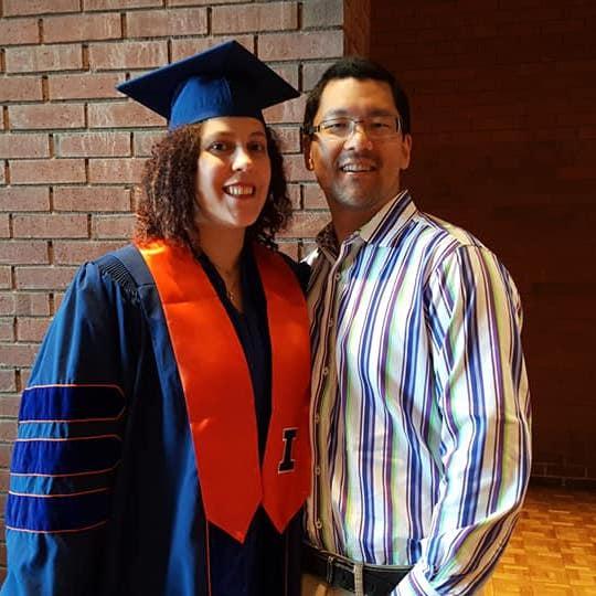 Amanda's PhD Commencement, Champaign, IL, May 2019