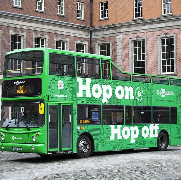 Dublin Hop On Hop Off Bus Ticket for 2