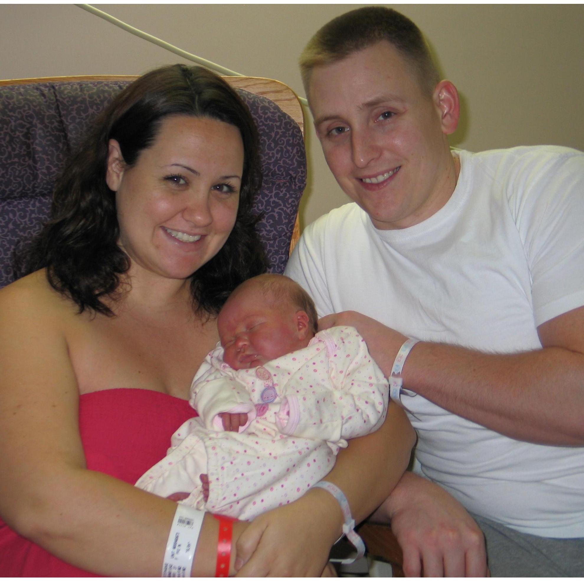 October 2008 - Our baby girl