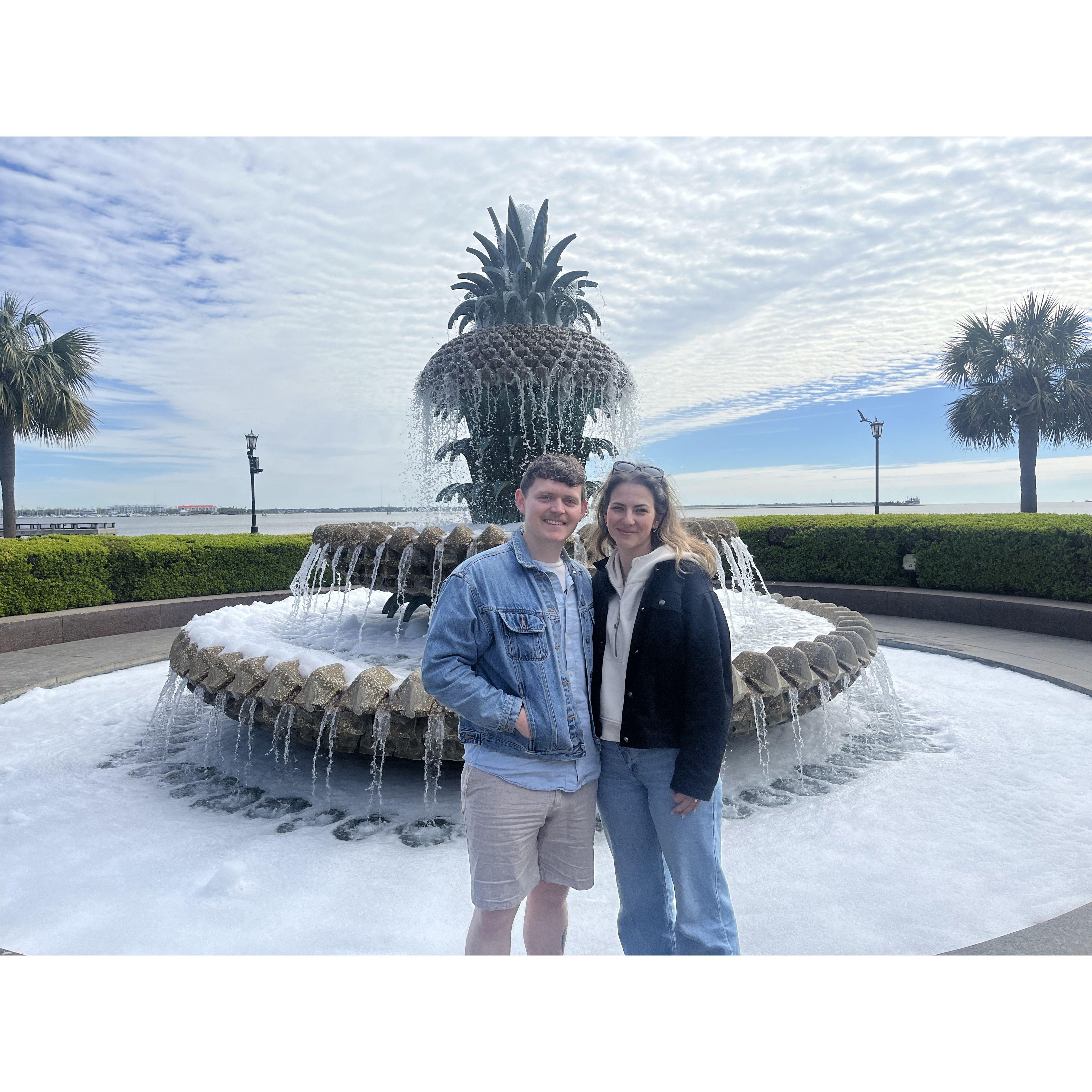 Wedding venue shopping in Charleston