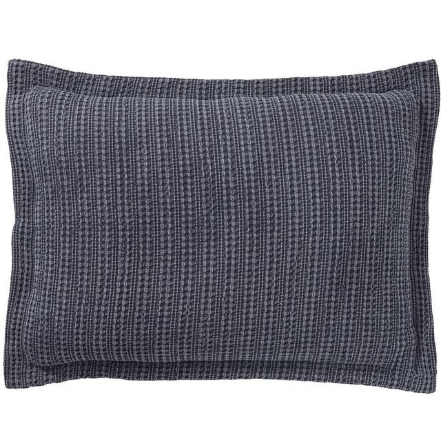 Honeycomb Sham, Standard, Midnight