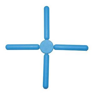 Zing Silicone Folding Trivet in Aqua